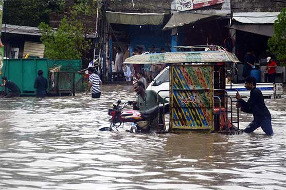 بارش نے لاہور سنے دوالی علاقیاں وچ تباہی مچا دِتی……٭رویل نیوز٭